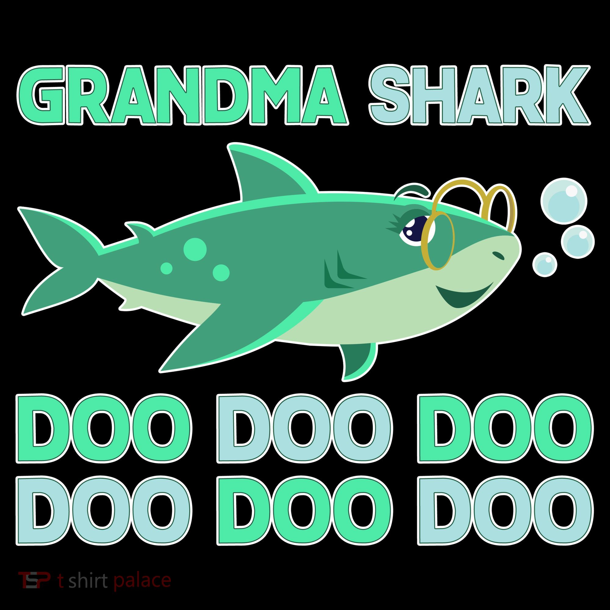 Grandma Shark Doo Doo Doo Apron