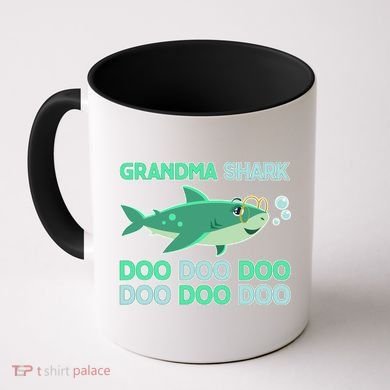 Grandma Shark Doo Doo Doo Coffee Mug