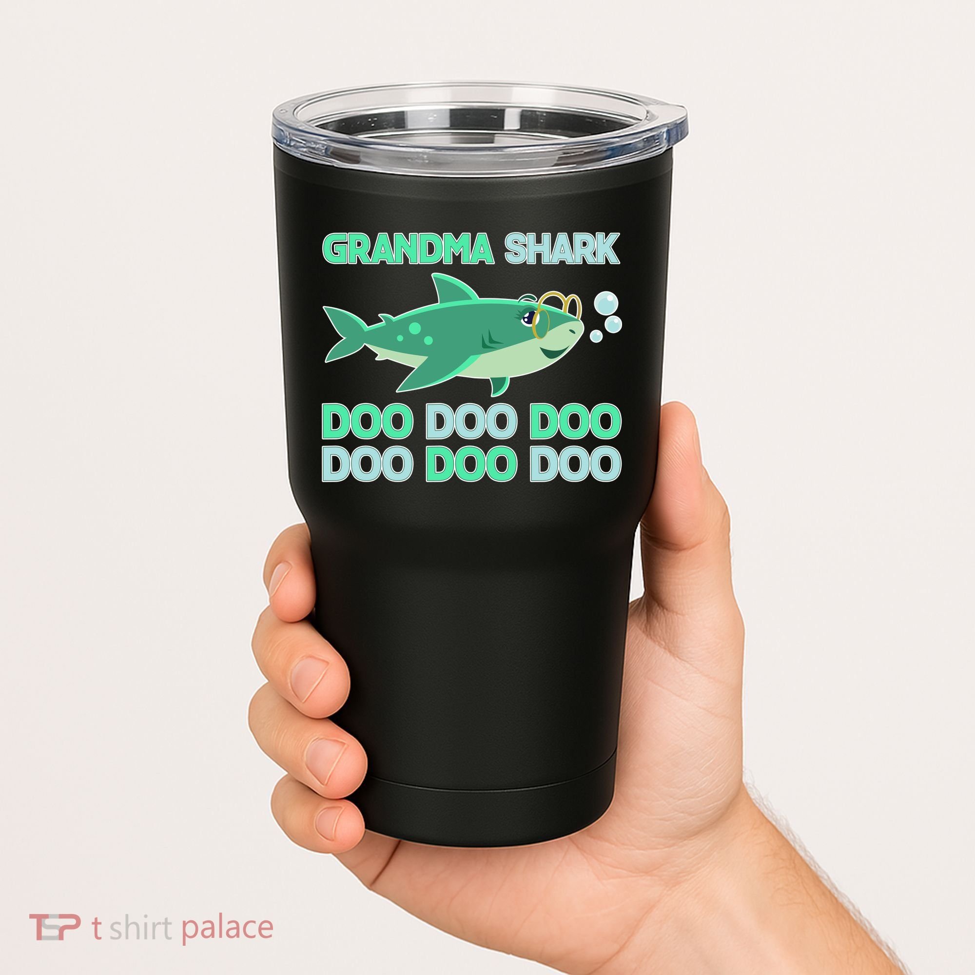 Grandma Shark Doo Doo Doo Tumbler