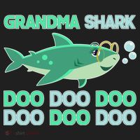 Grandma Shark Doo Doo Doo Tumbler thumb 3