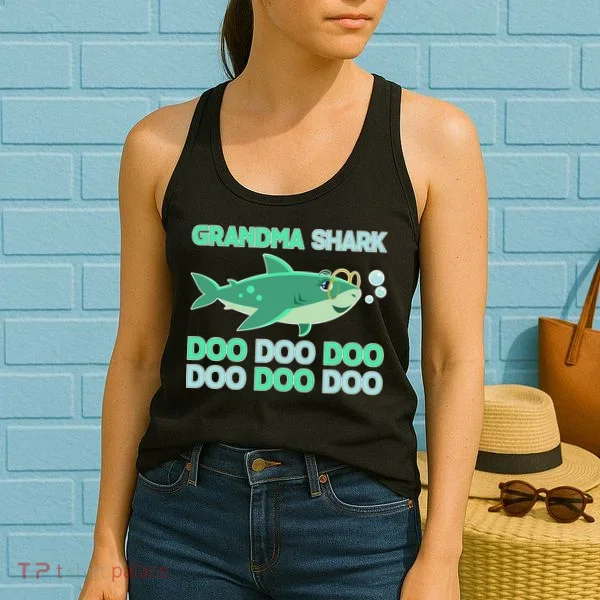 Grandma Shark Doo Doo Doo Women's Tank Top