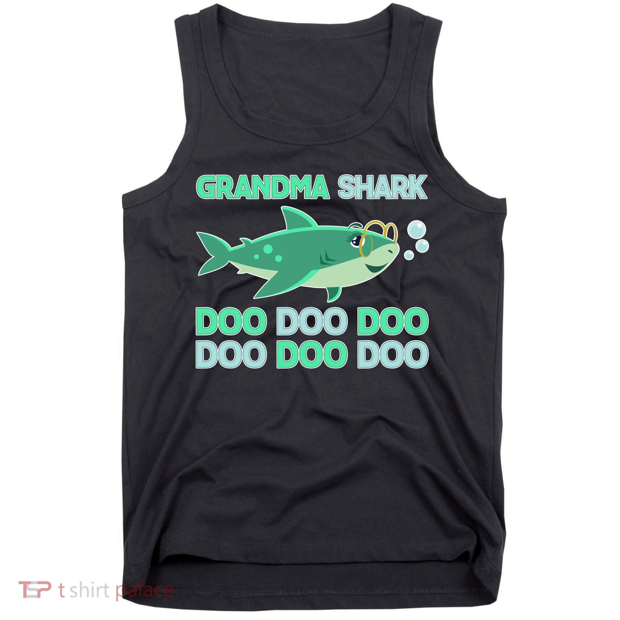 Grandma Shark Doo Doo Doo Tank Top