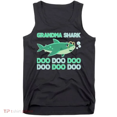 Grandma Shark Doo Doo Doo Tank Top