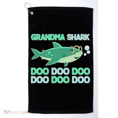 Grandma Shark Doo Doo Doo Golf Towel