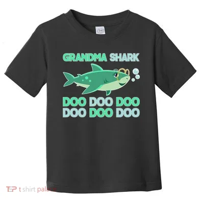 Grandma Shark Doo Doo Doo Toddler T-Shirt