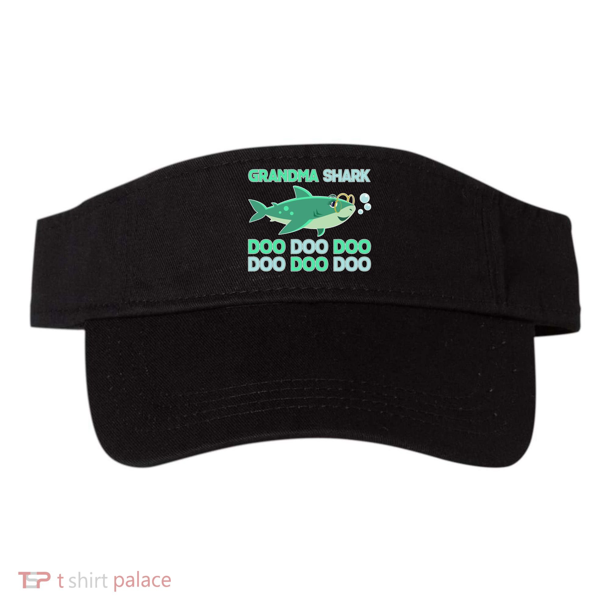 Grandma Shark Doo Doo Doo Visor