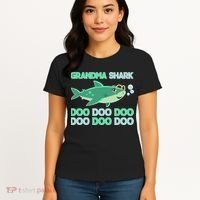 Grandma Shark Doo Doo Doo Women's T-Shirt thumb 4