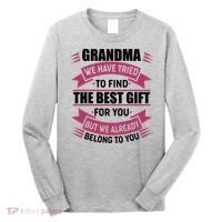 Grandma The Best Gift For You Long Sleeve Shirt thumb 0