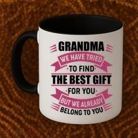Grandma The Best Gift For You Coffee Mug thumb 2