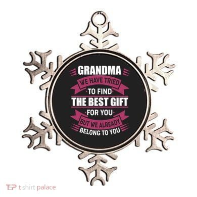Grandma The Best Gift For You Ornament