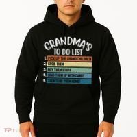 Grandma's To Do List Funny Cute Hoodie thumb 2