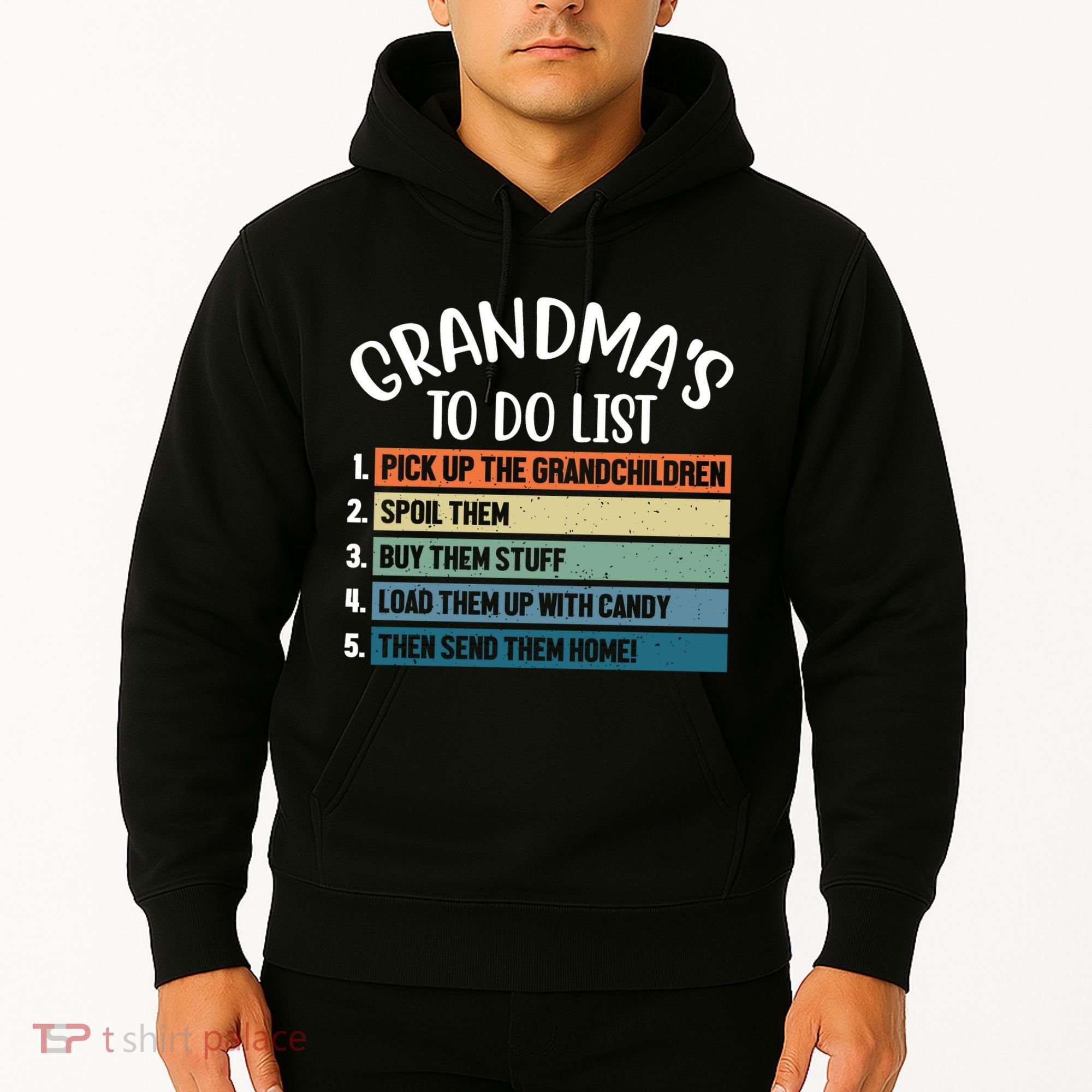 Grandma's To Do List Funny Cute Hoodie