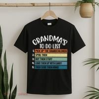 Grandma's To Do List Funny Cute T-Shirt thumb 2