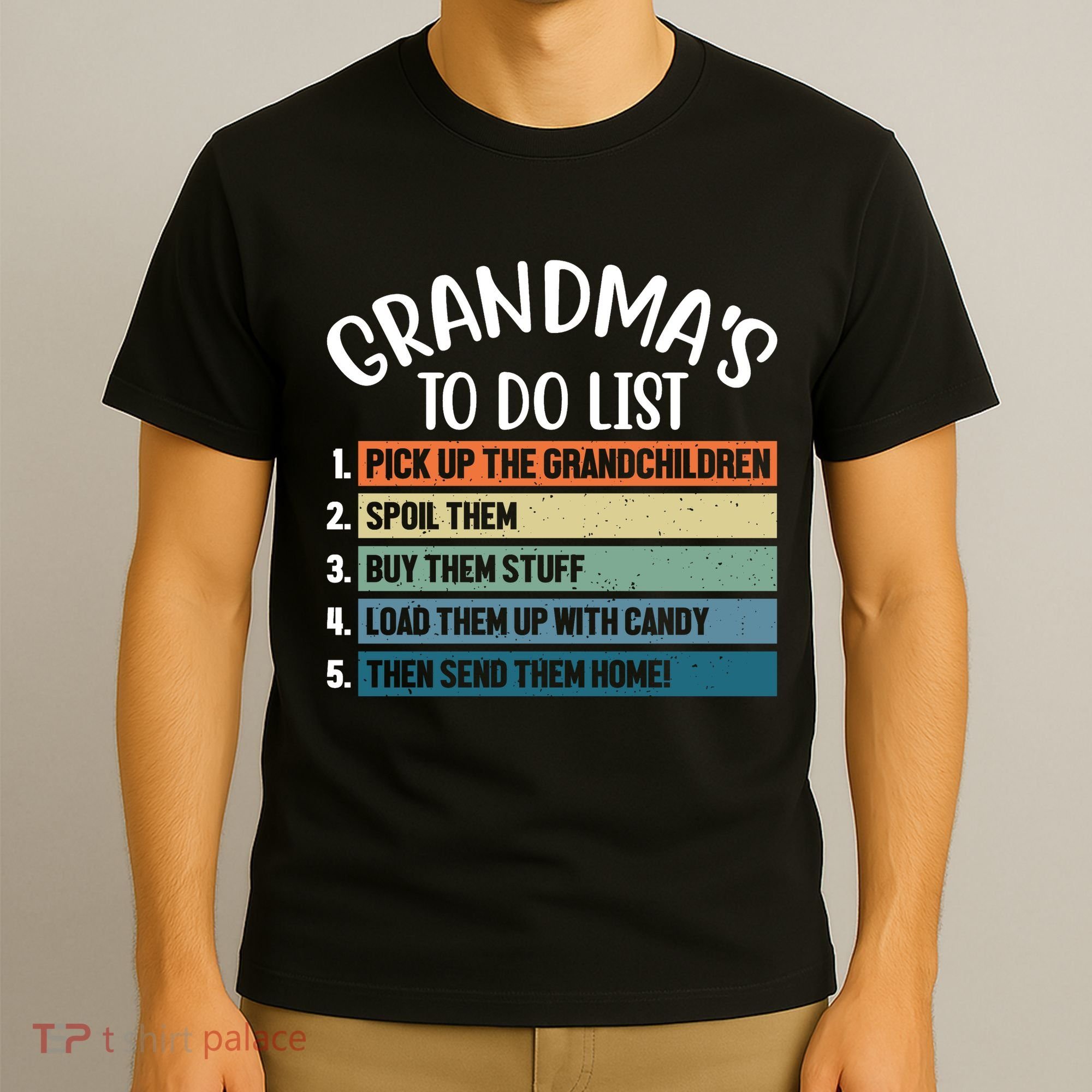 Grandma's To Do List Funny Cute T-Shirt