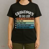 Grandma's To Do List Funny Cute T-Shirt thumb 4