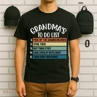 Grandma's To Do List Funny Cute T-Shirt thumb 6