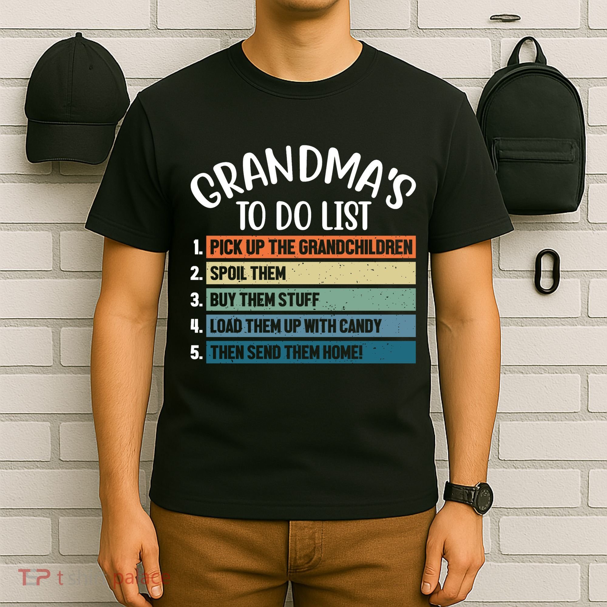 Grandma's To Do List Funny Cute T-Shirt