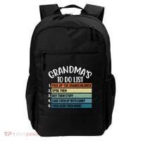 Grandma's To Do List Funny Cute Backpack thumb 0
