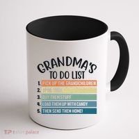 Grandma's To Do List Funny Cute Coffee Mug thumb 1