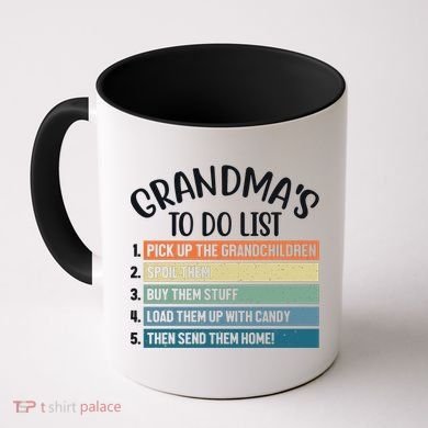 Grandma's To Do List Funny Cute Coffee Mug
