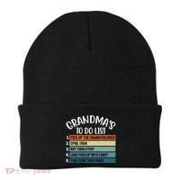 Grandma's To Do List Funny Cute Beanie thumb 0