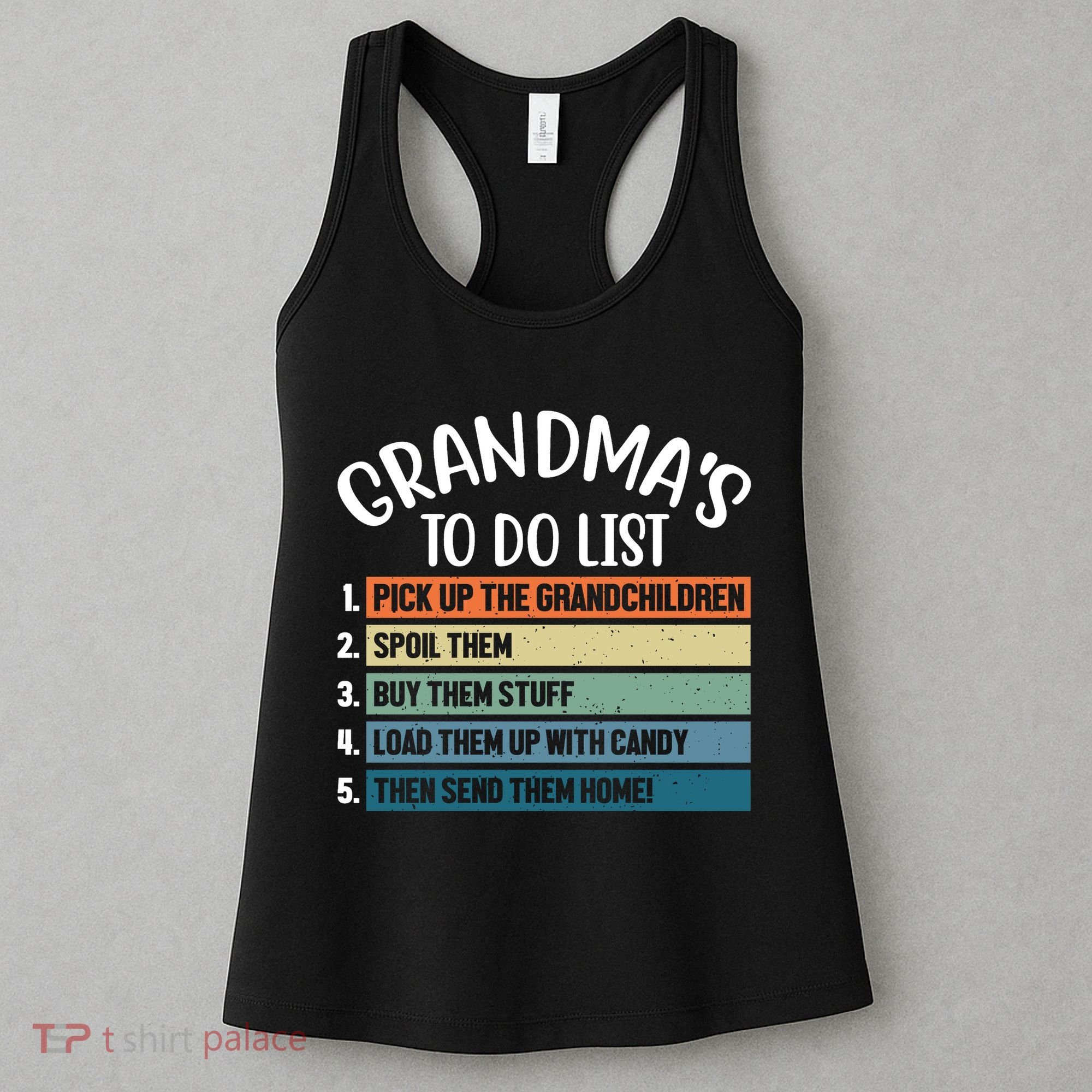 Grandma's To Do List Funny Cute Women's Tank Top