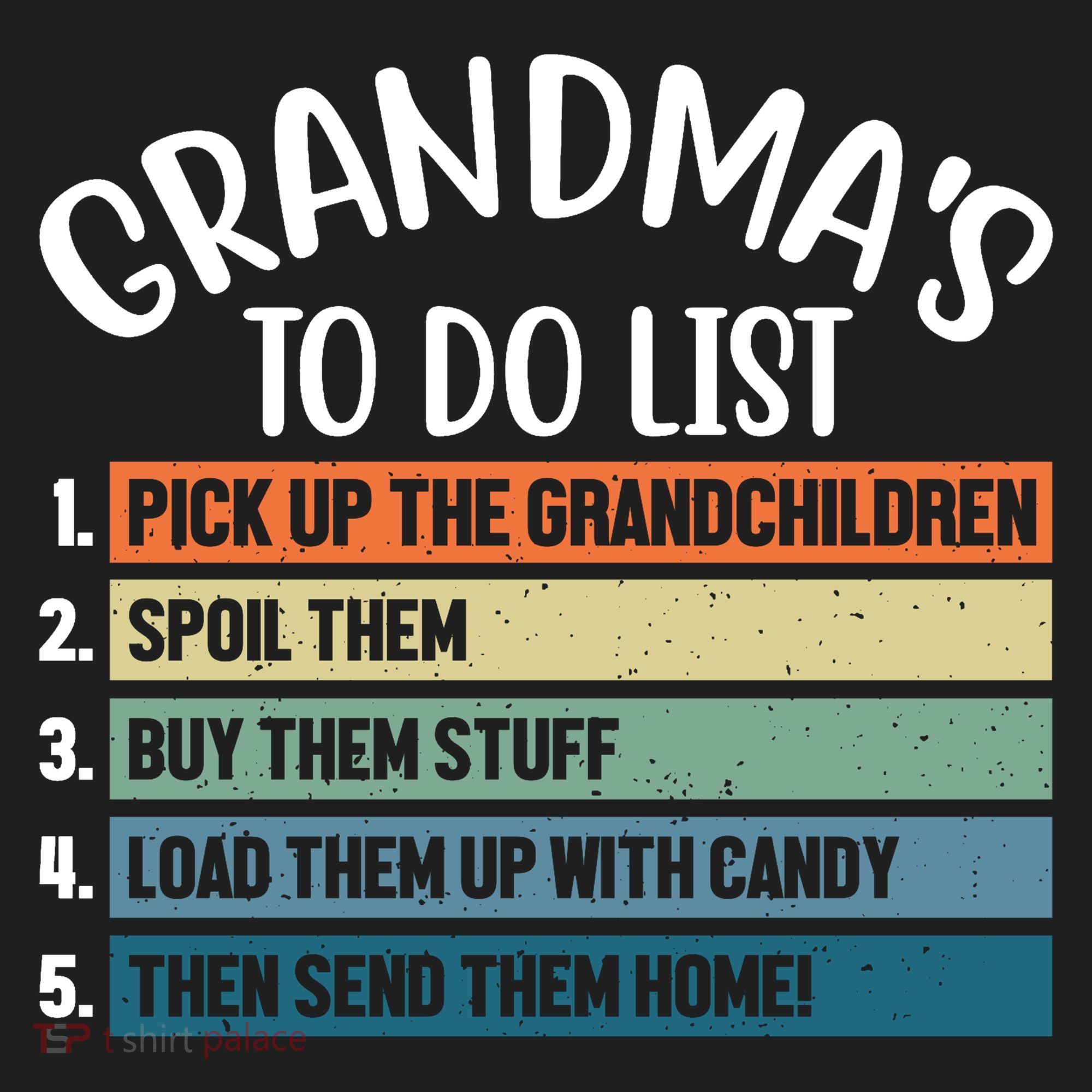 Grandma's To Do List Funny Cute Hat