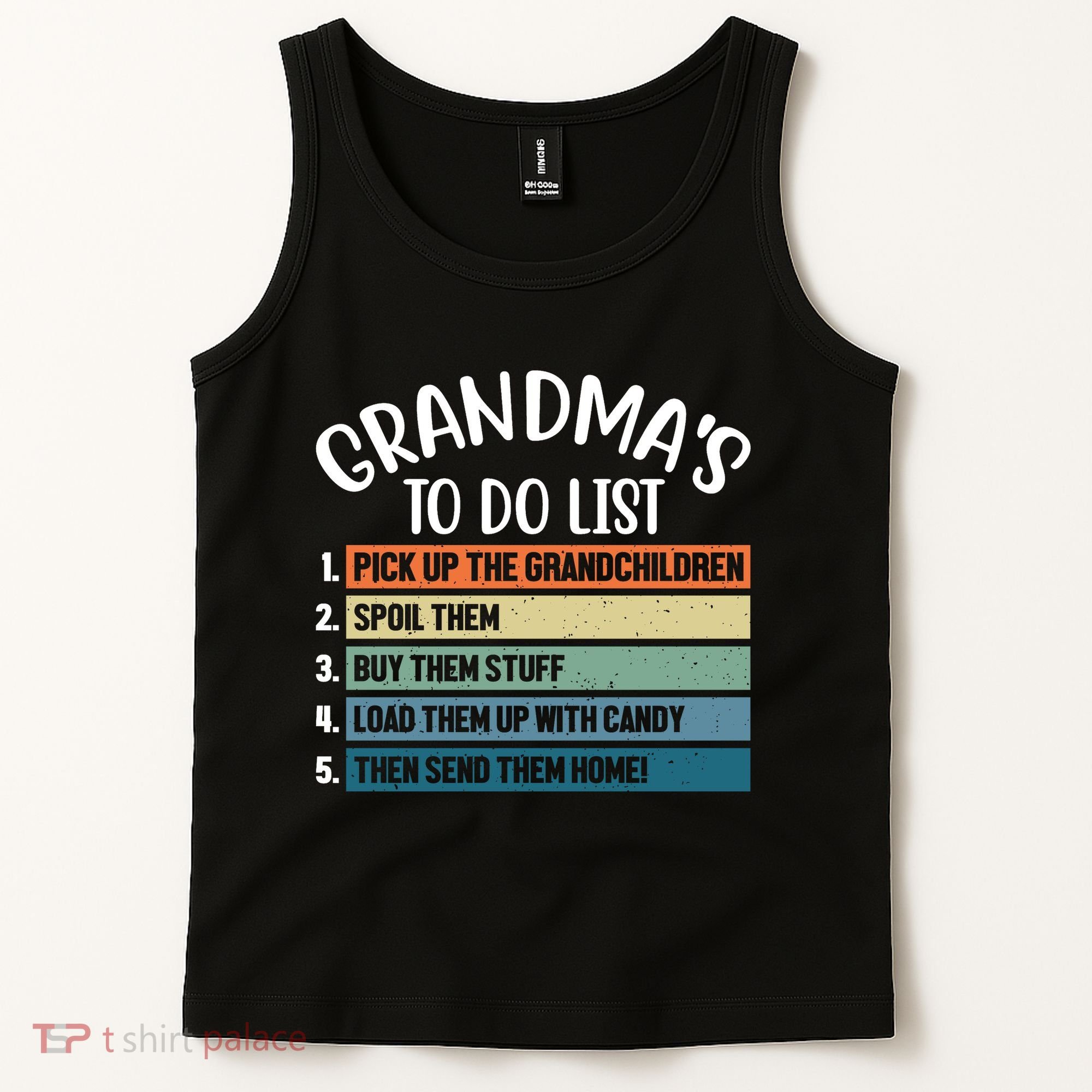 Grandma's To Do List Funny Cute Tank Top