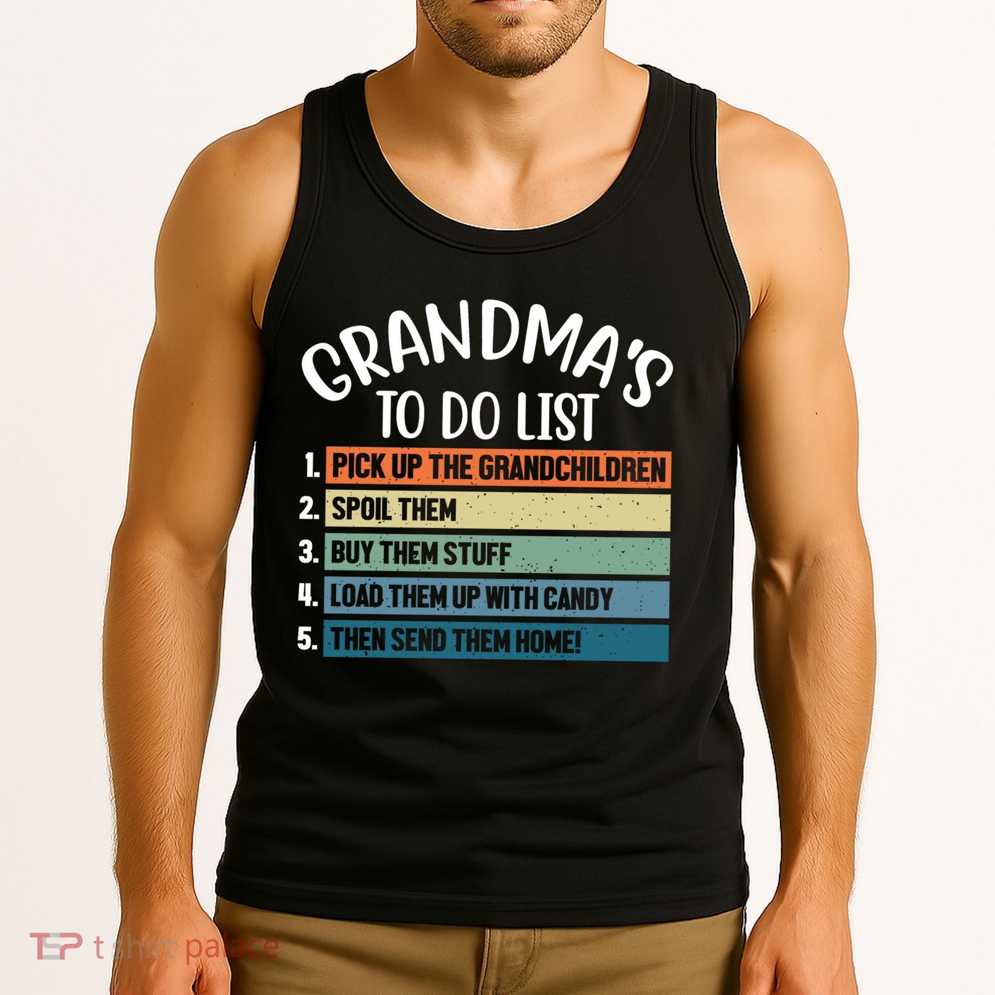 Grandma's To Do List Funny Cute Tank Top