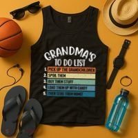 Grandma's To Do List Funny Cute Tank Top thumb 4