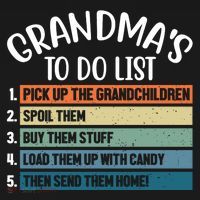 Grandma's To Do List Funny Cute Tank Top thumb 6