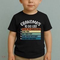 Grandma's To Do List Funny Cute Toddler T-Shirt thumb 2