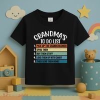 Grandma's To Do List Funny Cute Toddler T-Shirt thumb 3