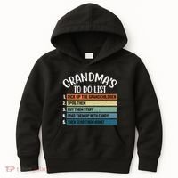 Grandma's To Do List Funny Cute Kids Hoodie thumb 0