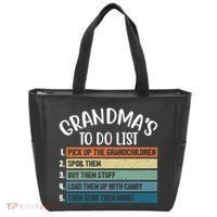 Grandma's To Do List Funny Cute Tote Bag thumb 0