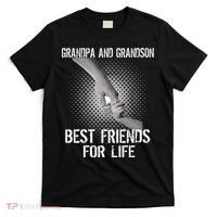Grandpa And Grandson Best Friends For Life T-Shirt thumb 0