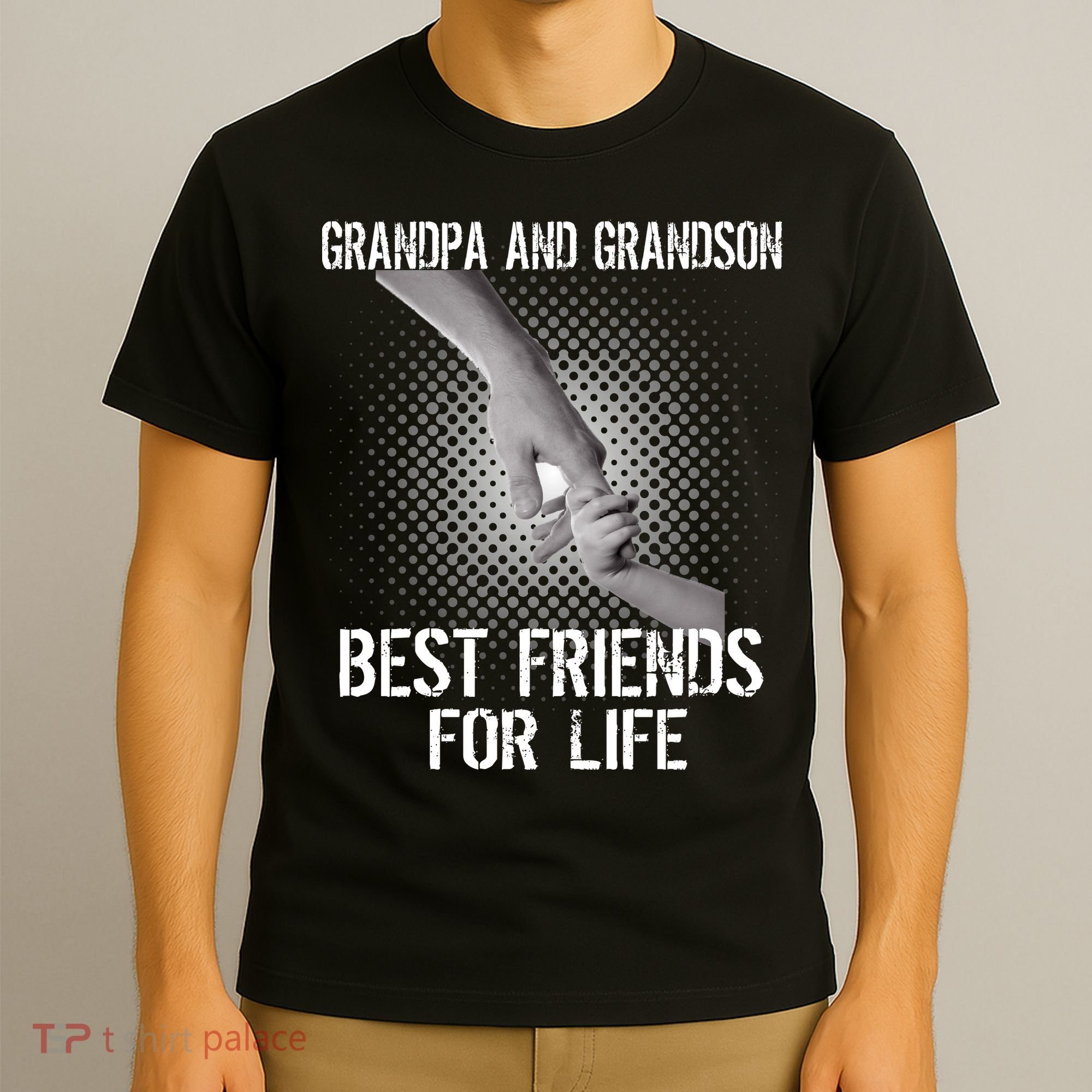 Grandpa And Grandson Best Friends For Life T-Shirt