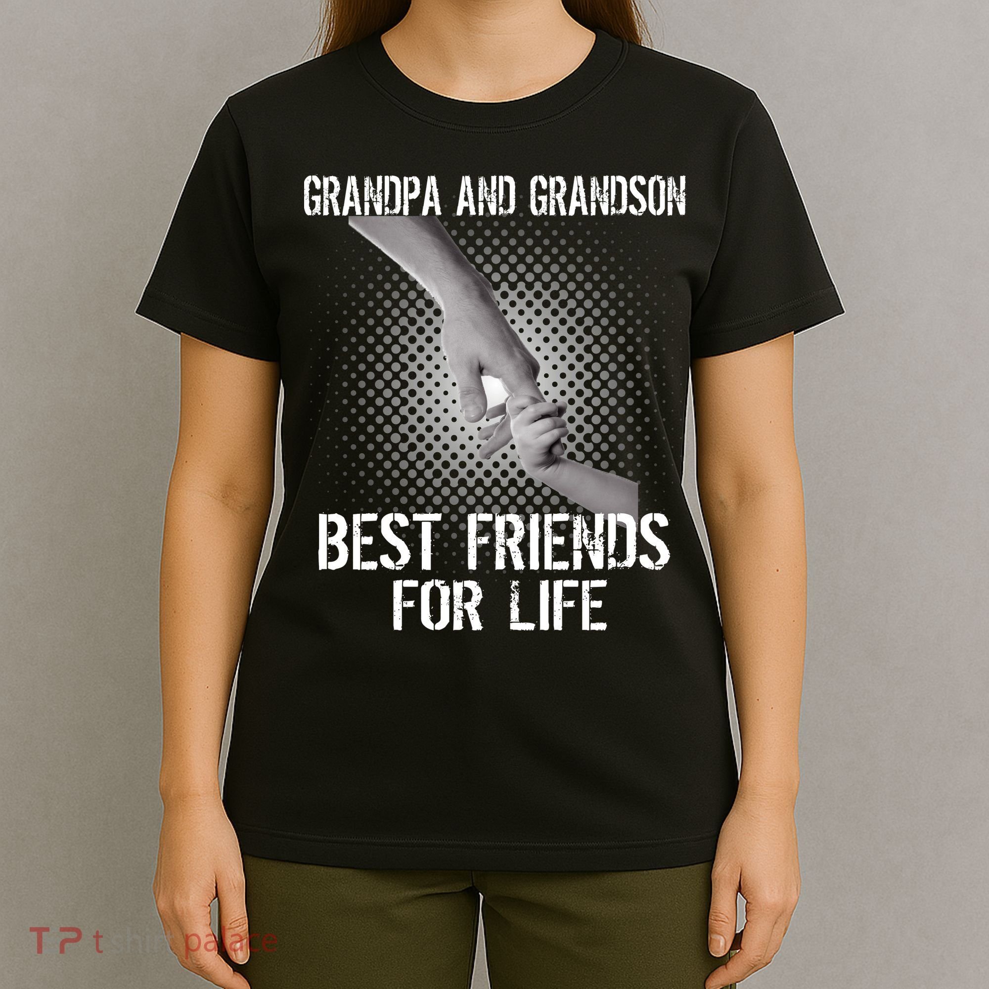 Grandpa And Grandson Best Friends For Life T-Shirt