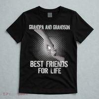 Grandpa And Grandson Best Friends For Life T-Shirt thumb 5