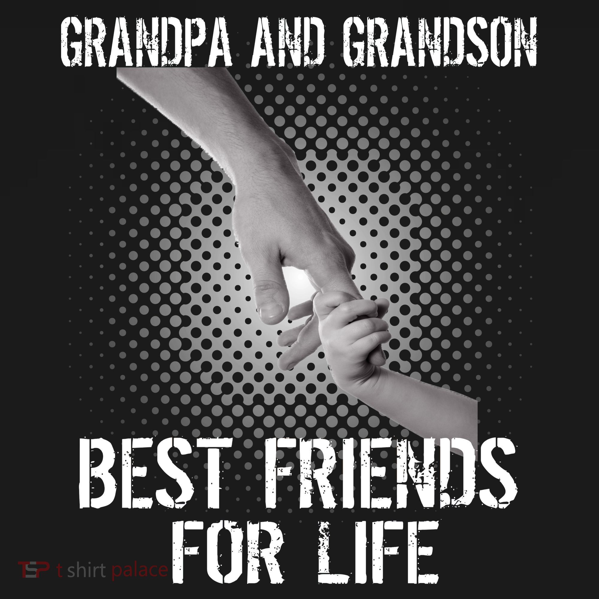 Grandpa And Grandson Best Friends For Life T-Shirt