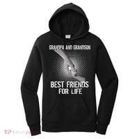 Grandpa And Grandson Best Friends For Life Women's Hoodie thumb 0