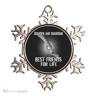 Grandpa And Grandson Best Friends For Life Ornament