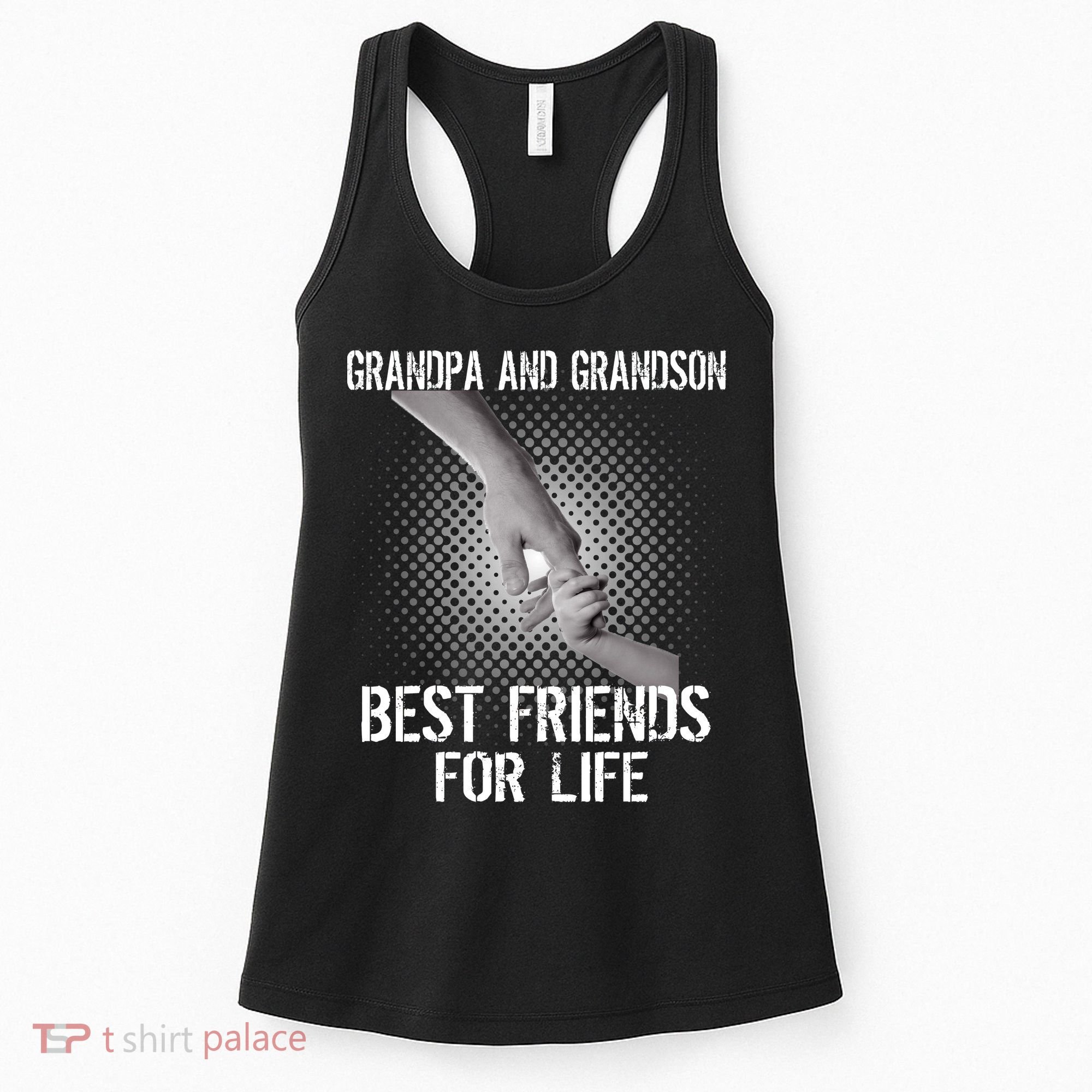 Grandpa And Grandson Best Friends For Life Women's Tank Top