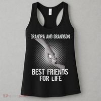 Grandpa And Grandson Best Friends For Life Women's Tank Top thumb 3