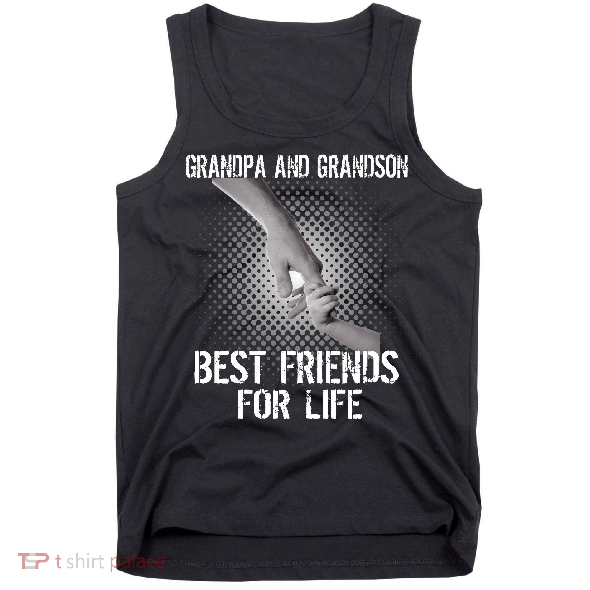 Grandpa And Grandson Best Friends For Life Tank Top