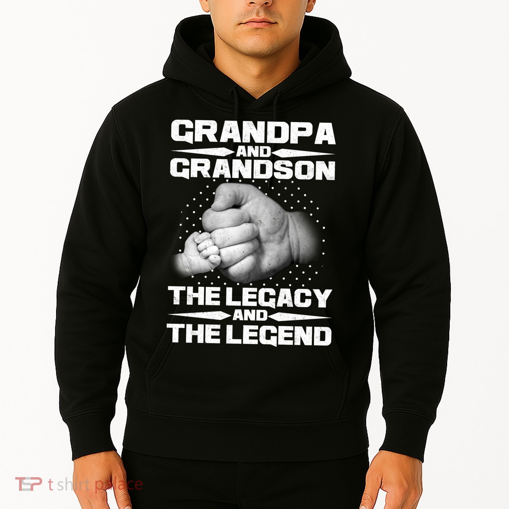 Grandpa And Grandson The Legacy The Legend Hoodie