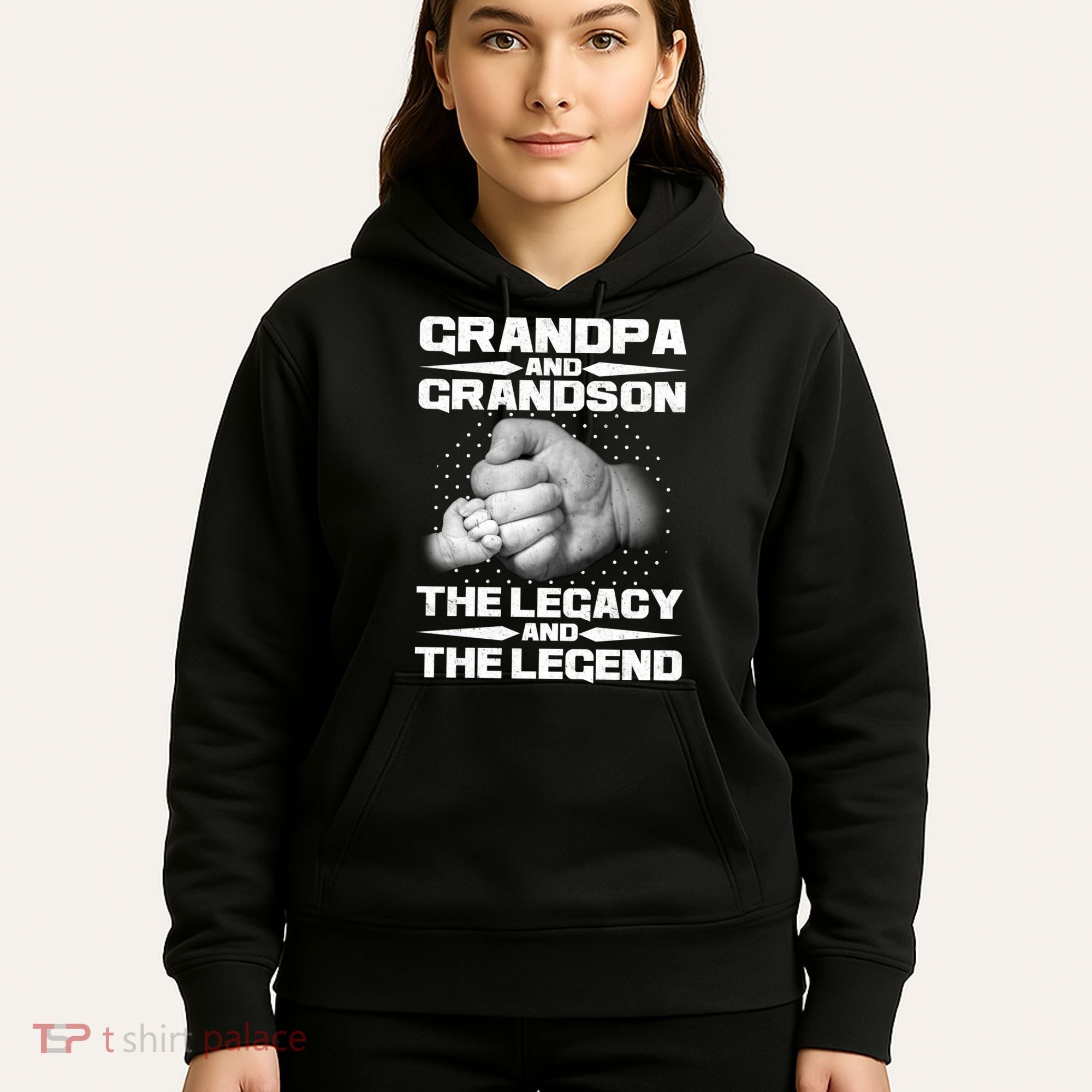 Grandpa And Grandson The Legacy The Legend Hoodie