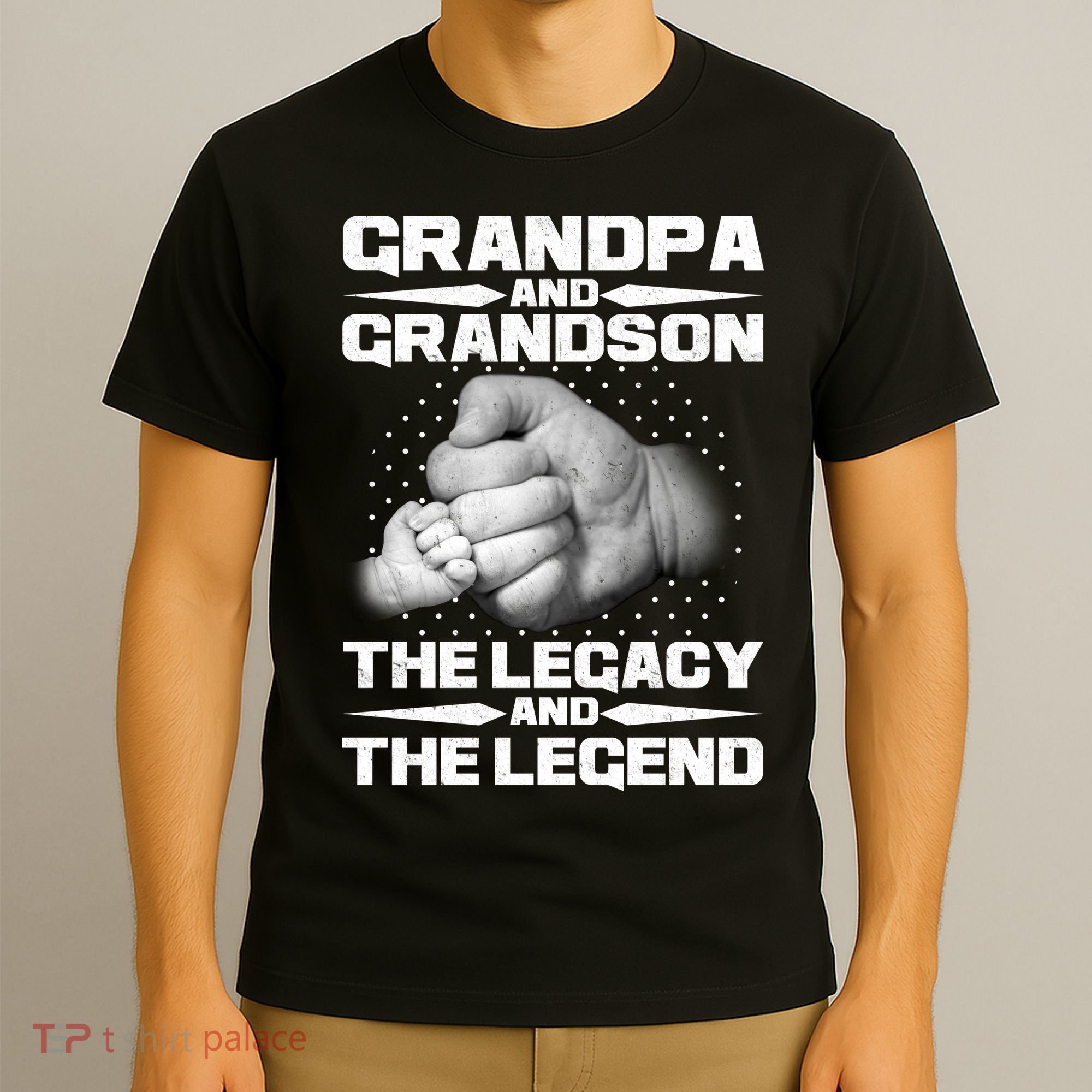 Grandpa And Grandson The Legacy The Legend T-Shirt