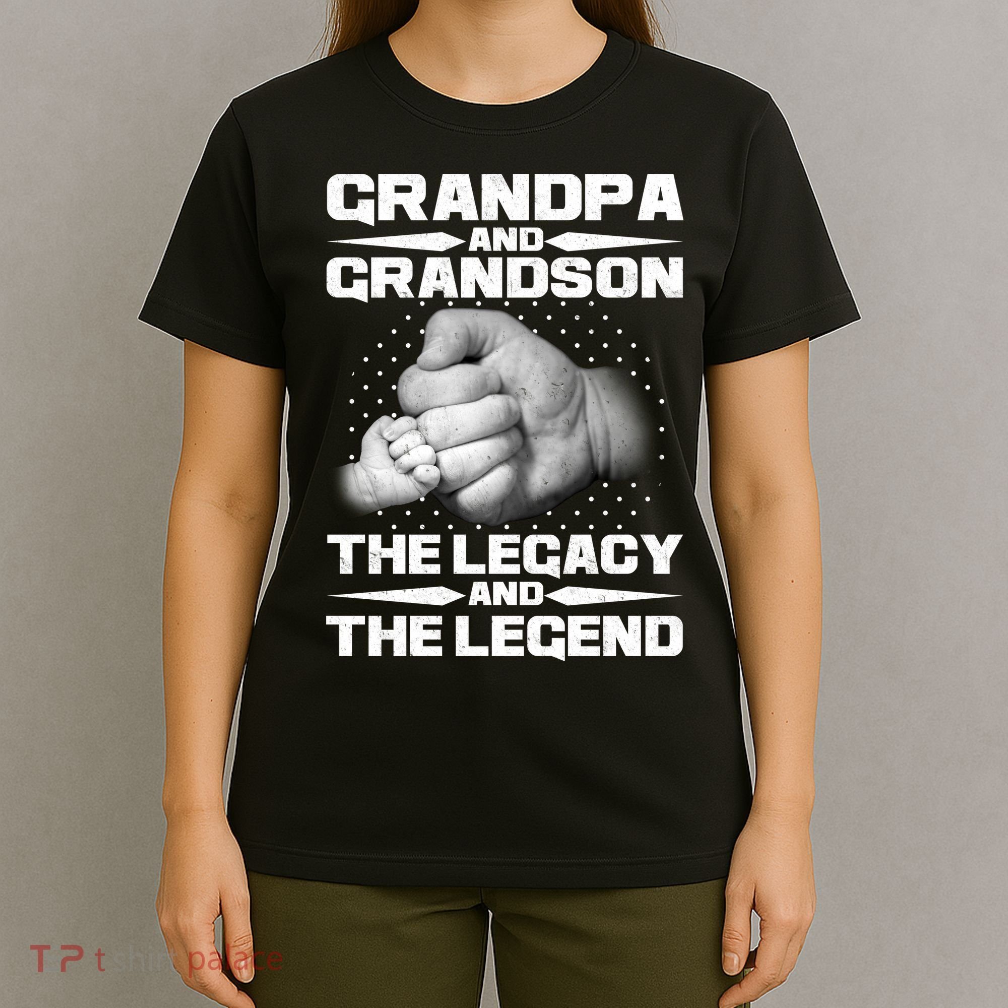 Grandpa And Grandson The Legacy The Legend T-Shirt