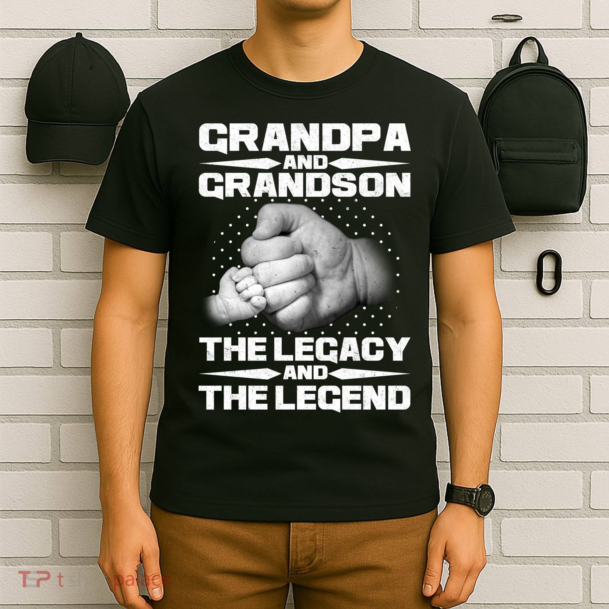 Grandpa And Grandson The Legacy The Legend T-Shirt